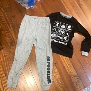 Fort nite battle royale boys PJ size 10
